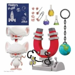 SUPER7 Animaniacs Figurine Ultimates Brain 18 Cm