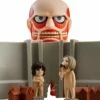 GOOD SMILE COMPANY Attack On Titan Figurine Nendoroid Colossal Titan Renewal Set 10 Cm