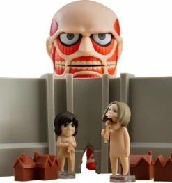 GOOD SMILE COMPANY Attack On Titan Figurine Nendoroid Colossal Titan Renewal Set 10 Cm