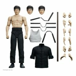SUPER7 Bruce Lee Figurine Ultimates Bruce The Warrior 18 Cm