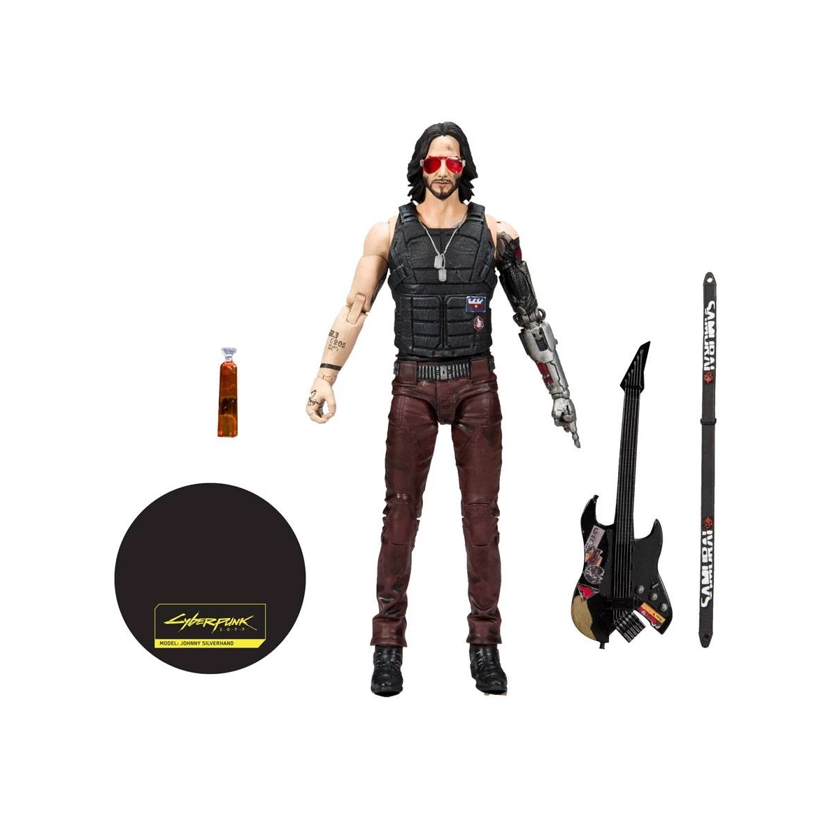 Cyberpunk 2077 - Johnny Action Figure 18cm 6 Cyberpunk 2077 - Johnny Action Figure 18cm – Image 6