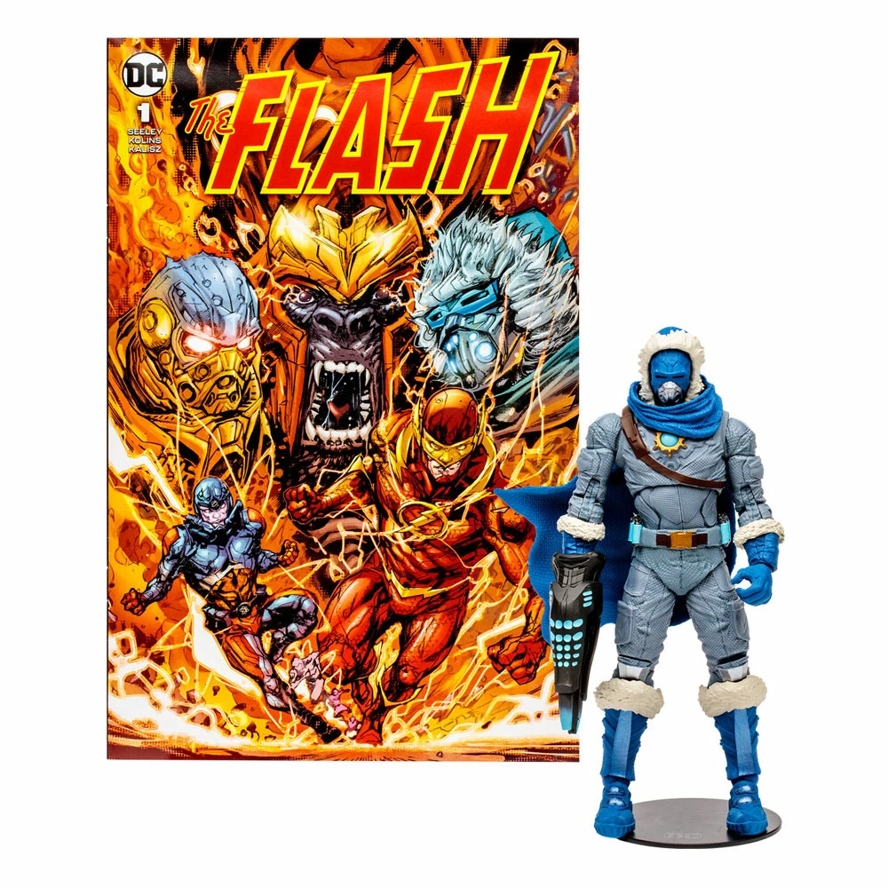 Dc Direct Figurine Et Comic Book Page Punchers Captain Cold (the Flash Comic) 18 Cm 1 Dc Direct Figurine Et Comic Book Page Punchers Captain Cold (the Flash Comic) 18 Cm