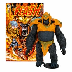 Dc Direct Figurine Megafigs Et Comic Book Page Punchers Gorilla Grodd (the Flash Comic) 30 Cm