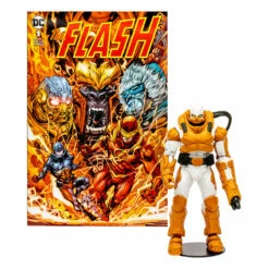 Dc Direct Page Punchers Figurine Et Comic Book Heatwave (the Flash Comic) 18 Cm