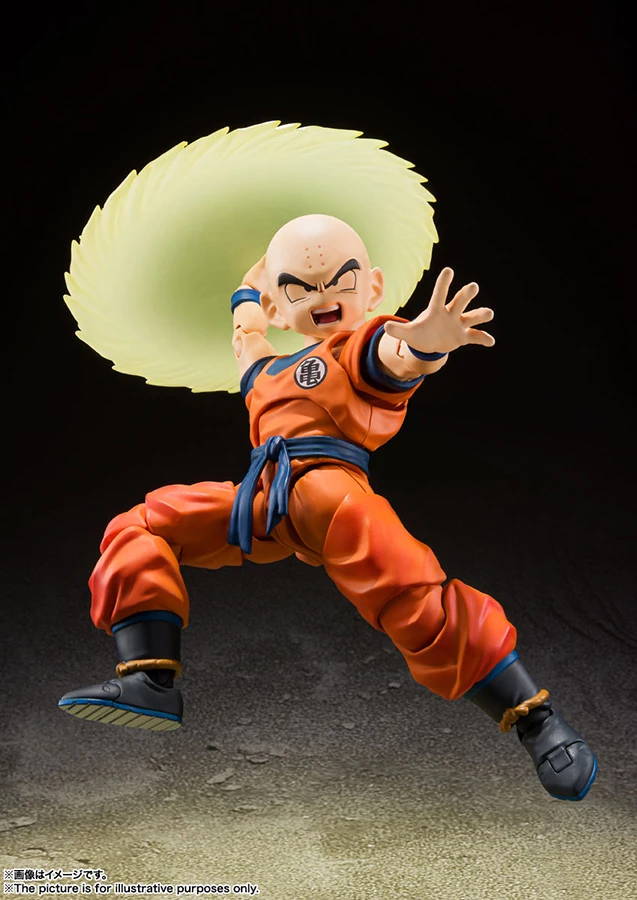 Dragon Ball Z Figurine SH Figuarts Krillin Earth's Strongest Man 12 Cm 3 Dragon Ball Z Figurine SH Figuarts Krillin Earth's Strongest Man 12 Cm – Image 3