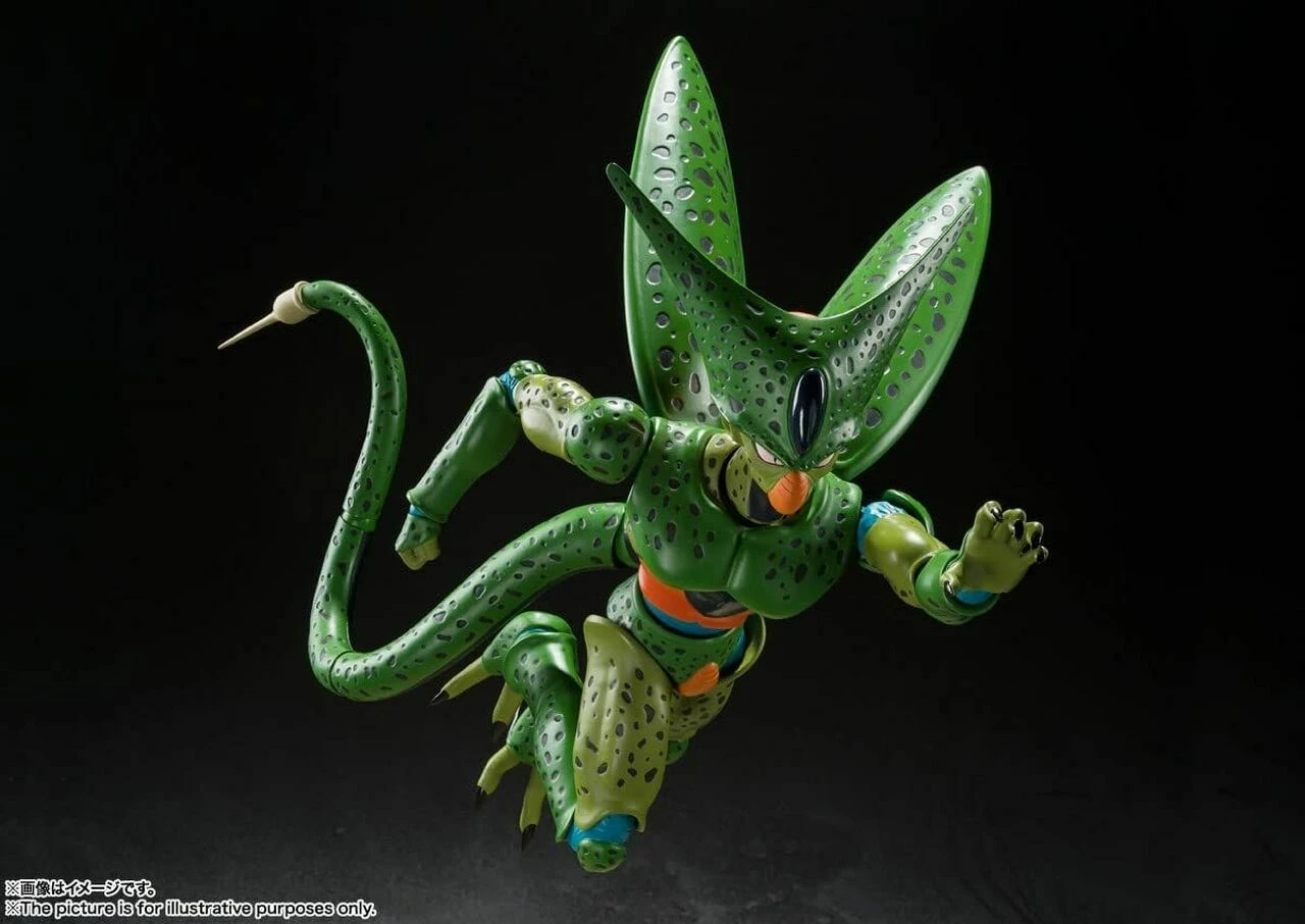 Figurine S.H.Figuarts Dragon Ball Z : Cell Première Forme - 17 Cm 2 Figurine S.H.Figuarts Dragon Ball Z : Cell Première Forme - 17 Cm – Image 2