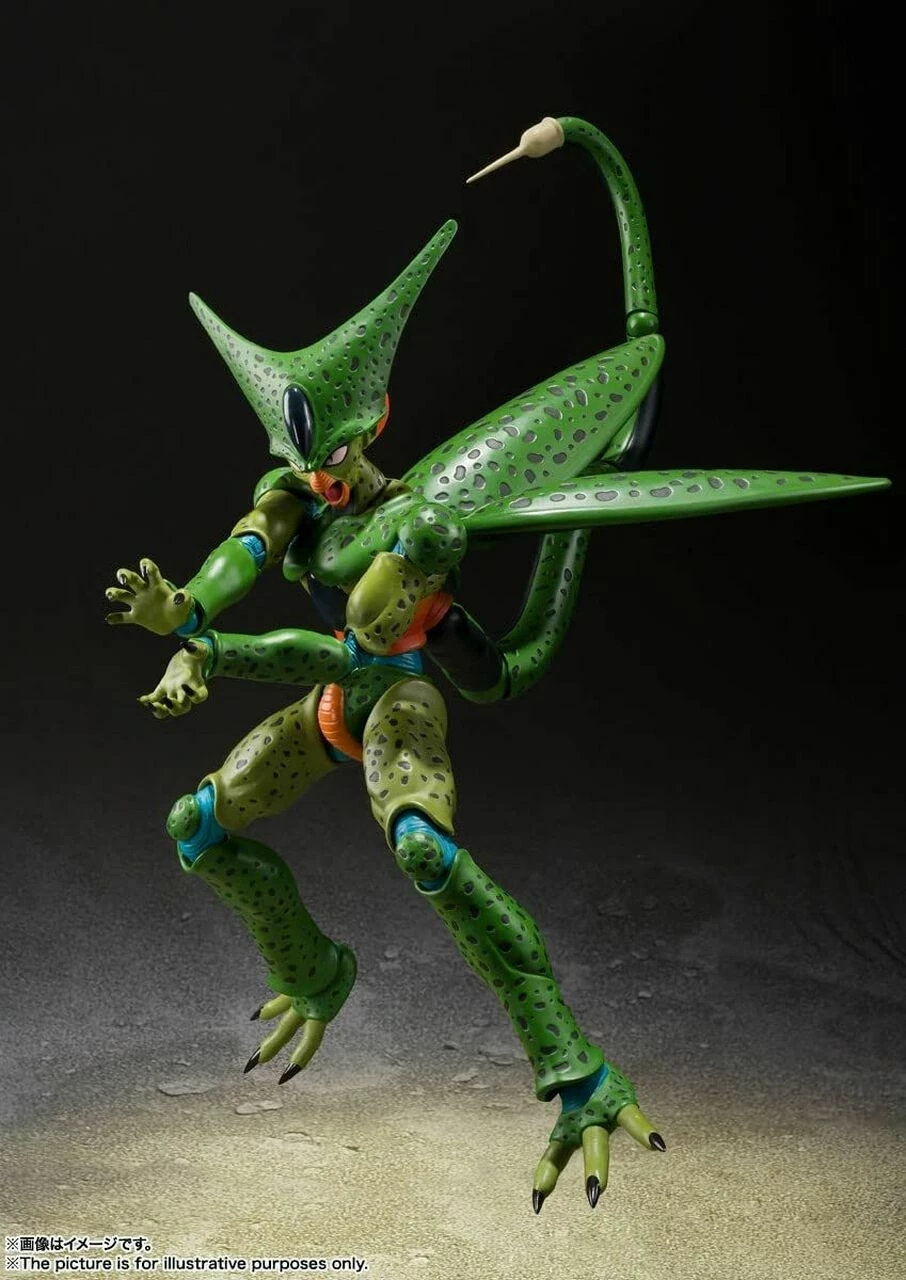 Figurine S.H.Figuarts Dragon Ball Z : Cell Première Forme - 17 Cm 3 Figurine S.H.Figuarts Dragon Ball Z : Cell Première Forme - 17 Cm – Image 3