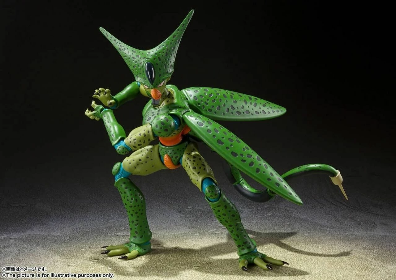 Figurine S.H.Figuarts Dragon Ball Z : Cell Première Forme - 17 Cm 5 Figurine S.H.Figuarts Dragon Ball Z : Cell Première Forme - 17 Cm – Image 5