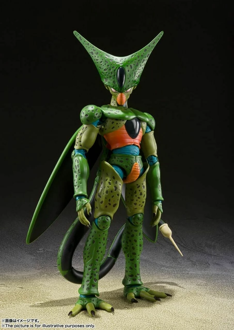 Figurine S.H.Figuarts Dragon Ball Z : Cell Première Forme - 17 Cm 6 Figurine S.H.Figuarts Dragon Ball Z : Cell Première Forme - 17 Cm – Image 6