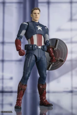 Captain America Avenger EndGame - Figurine SH Figuarts -Chiffres Modèles Soldes 2024 figurine sh figuarts captain america avenger endgame 5eb2d4811f925