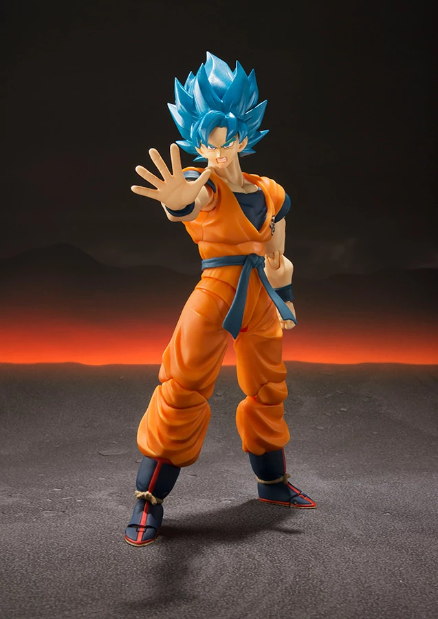 Figurine SH Figuarts Super Saiyan God Super Sayian Blue Goku 3 Figurine SH Figuarts Super Saiyan God Super Sayian Blue Goku – Image 3