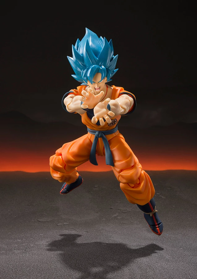 Figurine SH Figuarts Super Saiyan God Super Sayian Blue Goku 6 Figurine SH Figuarts Super Saiyan God Super Sayian Blue Goku – Image 6