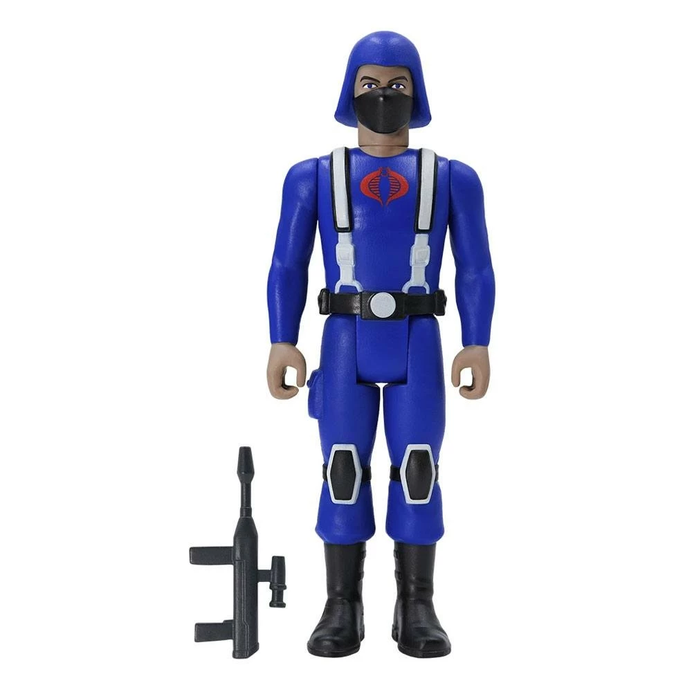 SUPER7 G.i. Joe Figurine Reaction Cobra Trooper Y-back (tan) 10 Cm 1 SUPER7 G.i. Joe Figurine Reaction Cobra Trooper Y-back (tan) 10 Cm