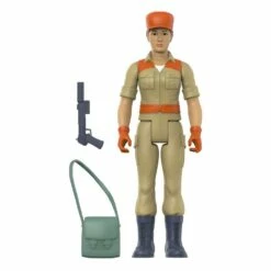 SUPER7 Gi Joe Wave 3 Figurine Reaction Female Combat Engineer Short Hair (tan) 10 Cm