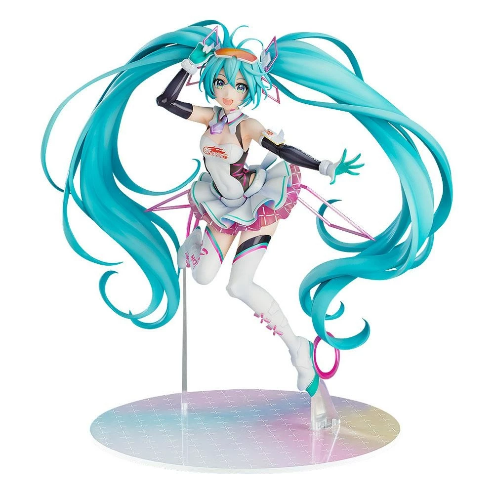 Hatsune Miku Gt Project Statuette Pvc 1/7 Racing Miku 2021 Ver. 24 Cm 1 Hatsune Miku Gt Project Statuette Pvc 1/7 Racing Miku 2021 Ver. 24 Cm