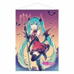 Hatsune Miku Wallscroll Autumn (halloween) 50 X 70 Cm