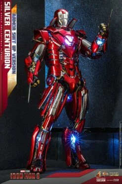 Hot Toys Iron Man 3 Figurine Movie Masterpiece 1/6 Silver Centurion (armor Suit Up Version) 32 Cm -Chiffres Modèles Soldes 2024 iron man 3 figurine movie masterpiece 16 silver centurion armor suit up version 32 cm 6159d185e14e9