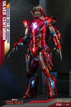 Hot Toys Iron Man 3 Figurine Movie Masterpiece 1/6 Silver Centurion (armor Suit Up Version) 32 Cm -Chiffres Modèles Soldes 2024 iron man 3 figurine movie masterpiece 16 silver centurion armor suit up version 32 cm 6159d186c6099
