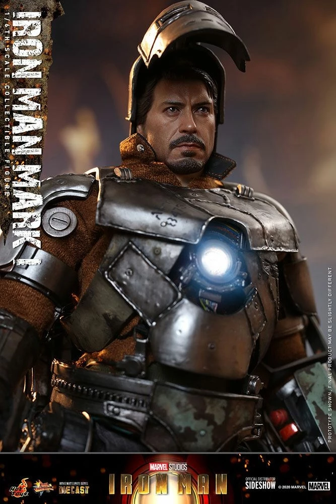 Hot Toys Iron Man Figurine Movie Masterpiece 1/6 Iron Man Mark I 30 Cm 5 Hot Toys Iron Man Figurine Movie Masterpiece 1/6 Iron Man Mark I 30 Cm – Image 5