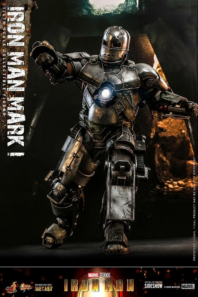 Hot Toys Iron Man Figurine Movie Masterpiece 1/6 Iron Man Mark I 30 Cm 9 Hot Toys Iron Man Figurine Movie Masterpiece 1/6 Iron Man Mark I 30 Cm – Image 9