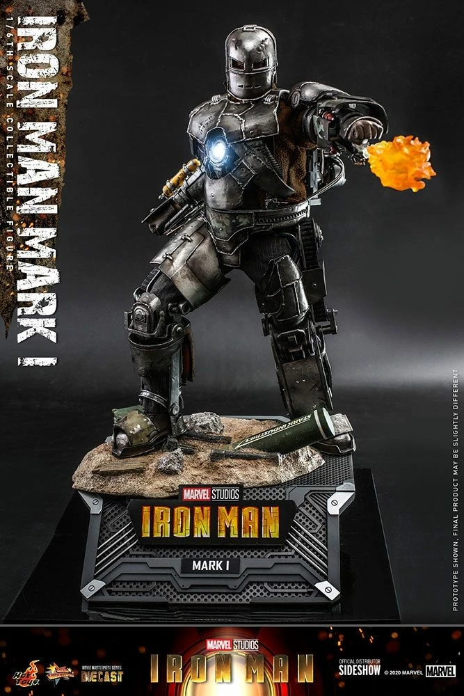 Hot Toys Iron Man Figurine Movie Masterpiece 1/6 Iron Man Mark I 30 Cm 10 Hot Toys Iron Man Figurine Movie Masterpiece 1/6 Iron Man Mark I 30 Cm – Image 10