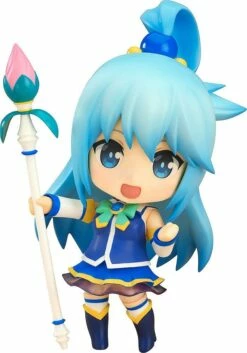 GOOD SMILE COMPANY Kono Subarashii Sekai Ni Shukufuku O! Figurine Nendoroid Aqua (4th-run) 10 Cm