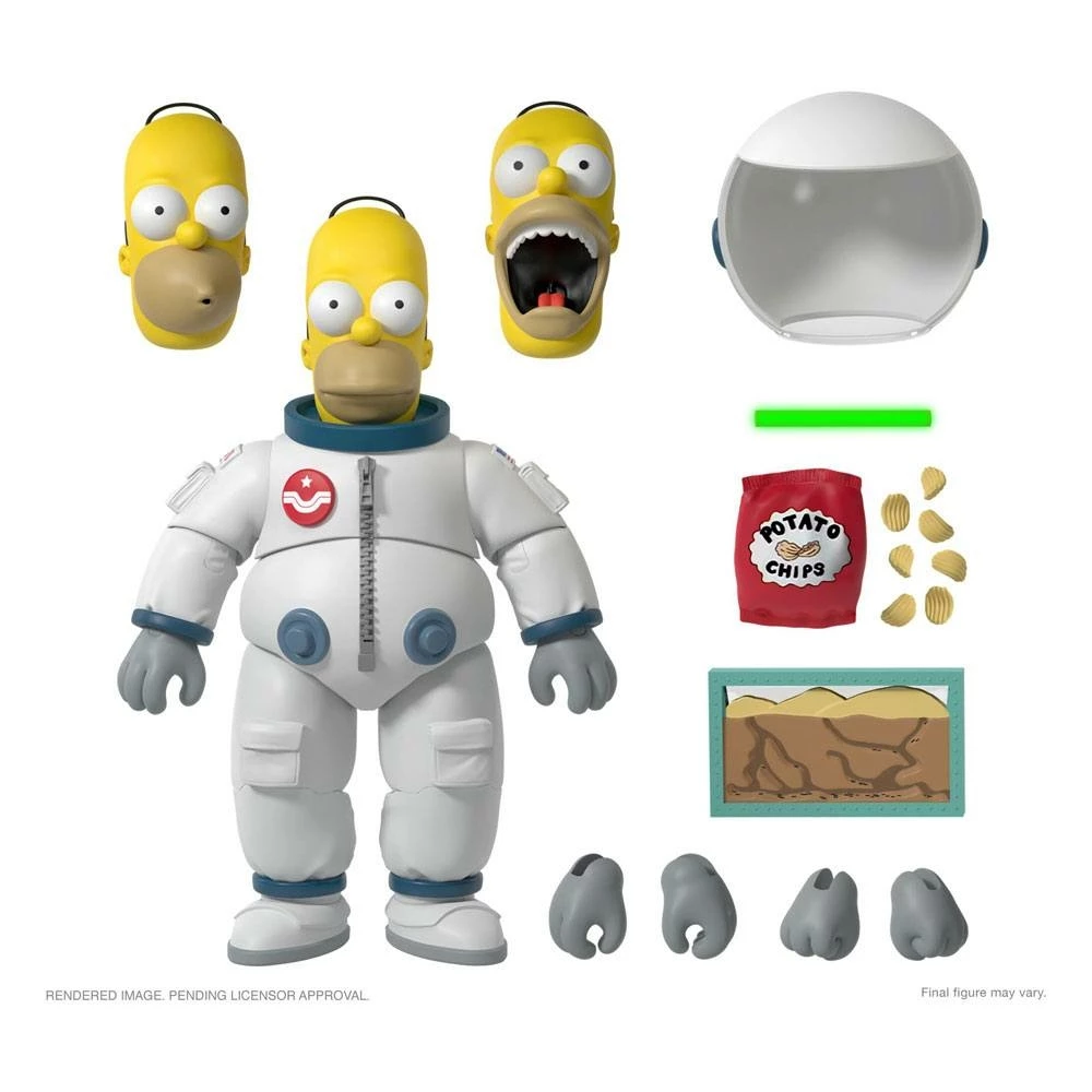SUPER7 Les Simpson Figurine Ultimates Deep Space Homer 18 Cm 1 SUPER7 Les Simpson Figurine Ultimates Deep Space Homer 18 Cm