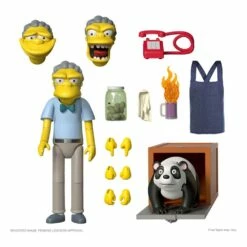 SUPER7 Les Simpson Figurine Ultimates Moe 18 Cm