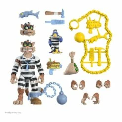 SUPER7 Les Tortues Ninja Figurine Ultimates Scratch 18 Cm