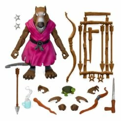 SUPER7 Les Tortues Ninja Figurine Ultimates Splinter Version 2 18 Cm