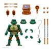 SUPER7 Les Tortues Ninja Figurine Ultimates Warrior Metalhead Michelangelo 18 Cm - Figurines Articulées