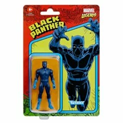 Hasbro Marvel Legends Series - Retro Collection - Figurine D'action Black Panther 10cm