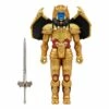 SUPER7 Mighty Morphin Power Rangers Figurine Reaction Goldar 10 Cm