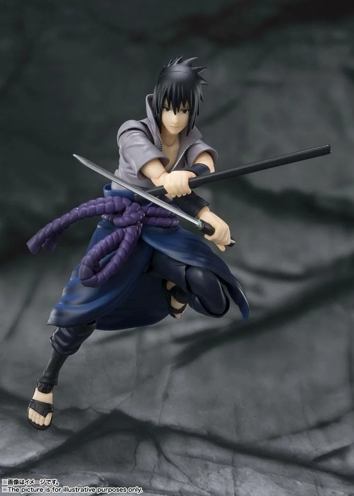 Naruto Shippuden Figurine S.h. Figuarts Sasuke Uchiha -he Who Bears All Hatred- 15 Cm 5 Naruto Shippuden Figurine S.h. Figuarts Sasuke Uchiha -he Who Bears All Hatred- 15 Cm – Image 5