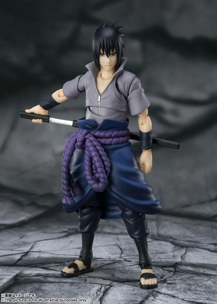 Naruto Shippuden Figurine S.h. Figuarts Sasuke Uchiha -he Who Bears All Hatred- 15 Cm 6 Naruto Shippuden Figurine S.h. Figuarts Sasuke Uchiha -he Who Bears All Hatred- 15 Cm – Image 6