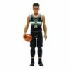 SUPER7 Nba Wave 3 Figurine Reaction Giannis Antentokuompo (bucks) [black Statement] 10 Cm