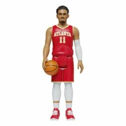 SUPER7 Nba Wave 4 Figurine Reaction Trae Young (hawks) 10 Cm