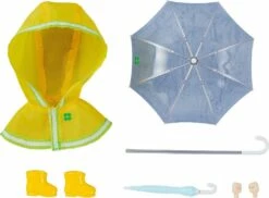 GOOD SMILE COMPANY Original Character Accessoires Pour Figurines Nendoroid Doll Outfit Set Rain Poncho - Yellow