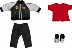 GOOD SMILE COMPANY Original Character Accessoires Pour Figurines Nendoroid Doll Outfit Set Souvenir Jacket - Black