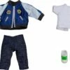 GOOD SMILE COMPANY Original Character Accessoires Pour Figurines Nendoroid Doll Outfit Set Souvenir Jacket - Blue