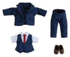 GOOD SMILE COMPANY Original Character Accessoires Pour Figurines Nendoroid Doll Outfit Set: Suit (navy) (re-run)