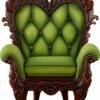 Original Character Accessoires Pour Figurines Pardoll Babydoll Antique Chair: Matcha