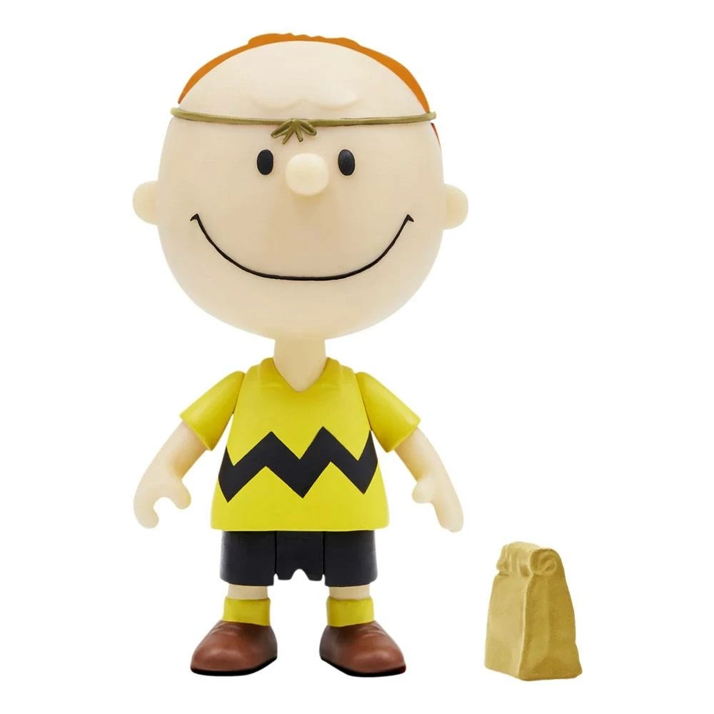 SUPER7 Peanuts Wave 4 Figurine Reaction Masked Charlie Brown 9 Cm 1 SUPER7 Peanuts Wave 4 Figurine Reaction Masked Charlie Brown 9 Cm