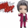 GOOD SMILE COMPANY Phoenix Wright: Ace Attorney Figurine Nendoroid Miles Edgeworth 10 Cm