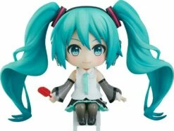GOOD SMILE COMPANY Piapro Characters Figurine Pvc Nendoroid Swacchao! Hatsune Miku Nt: Akai Hane 9 Cm