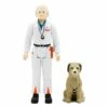 SUPER7 Retour Vers Le Futur Figurine Reaction Doc Brown 10 Cm