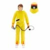 SUPER7 Retour Vers Le Futur Figurine Reaction Radiation Marty 10 Cm