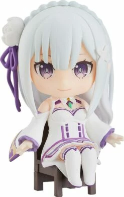 GOOD SMILE COMPANY Re:zero Starting Life In Another World Figurine Nendoroid Swacchao! Emilia 9 Cm