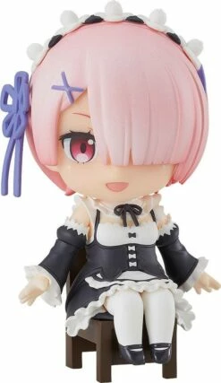 GOOD SMILE COMPANY Re:zero Starting Life In Another World Figurine Nendoroid Swacchao! Ram 9 Cm