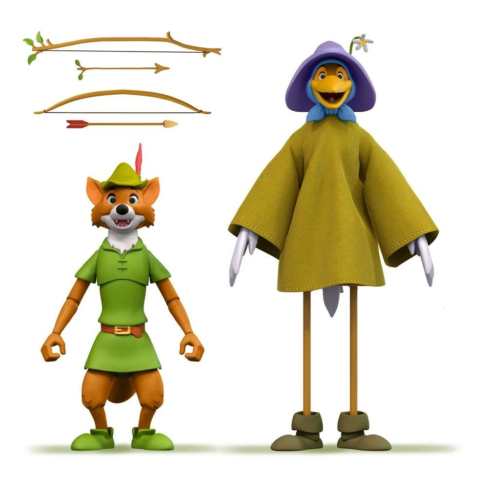 SUPER7 Robin Hood Figurine Disney Ultimates Robin Hood Stork Costume 18 Cm 1 SUPER7 Robin Hood Figurine Disney Ultimates Robin Hood Stork Costume 18 Cm